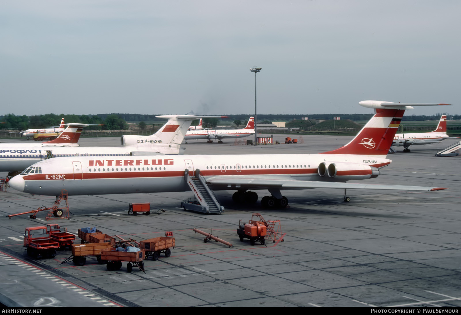 Aircraft Photo of DDR-SEI | Ilyushin Il-62M | Interflug | AirHistory.net #810356