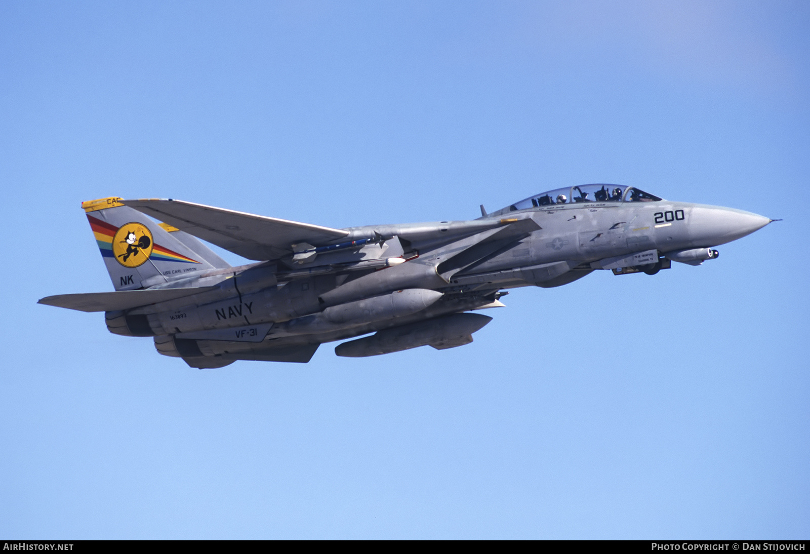 Aircraft Photo of 163893 | Grumman F-14D Tomcat | USA - Navy | AirHistory.net #810367