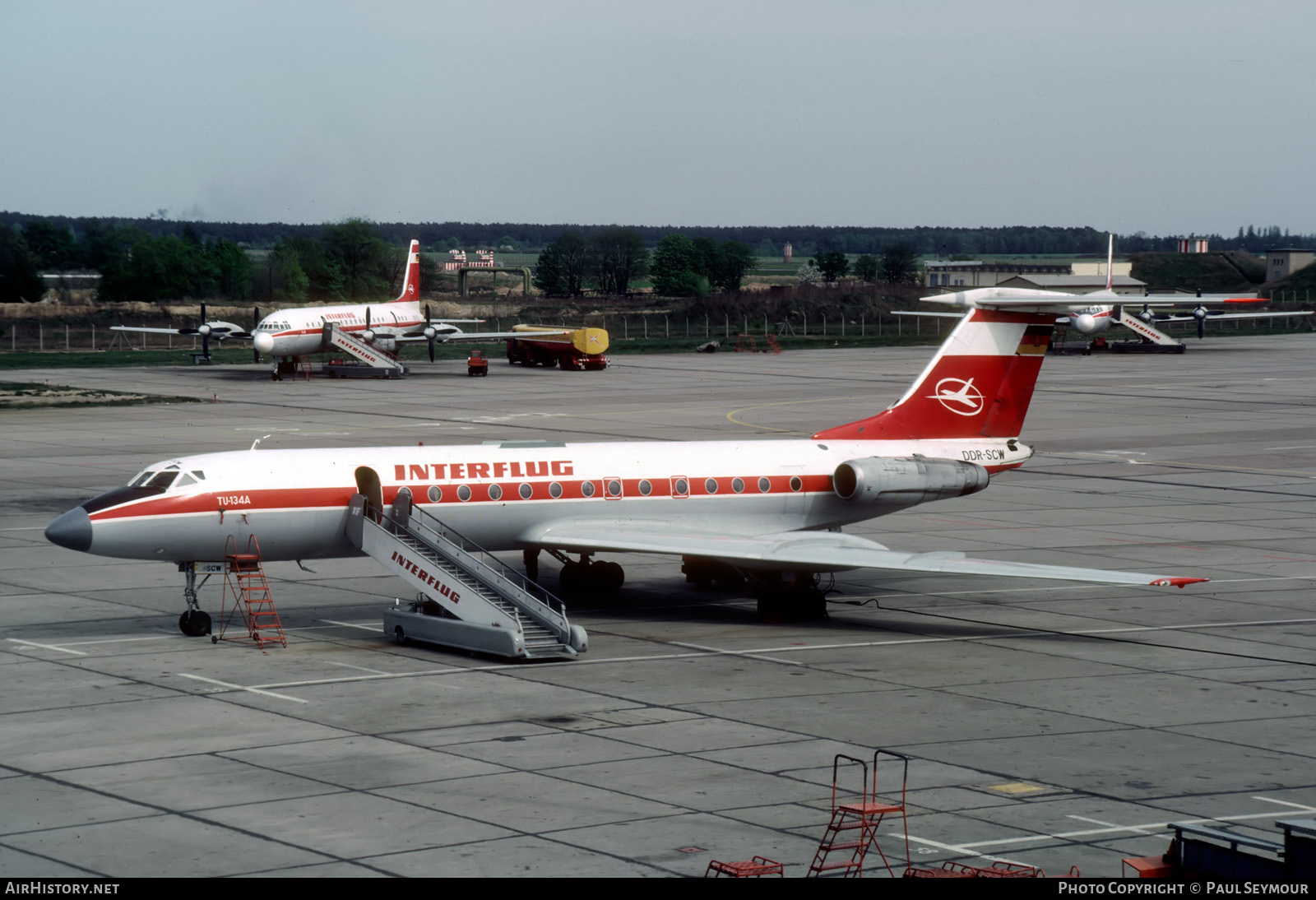 Aircraft Photo of DDR-SCW | Tupolev Tu-134AK | Interflug | AirHistory.net #810368