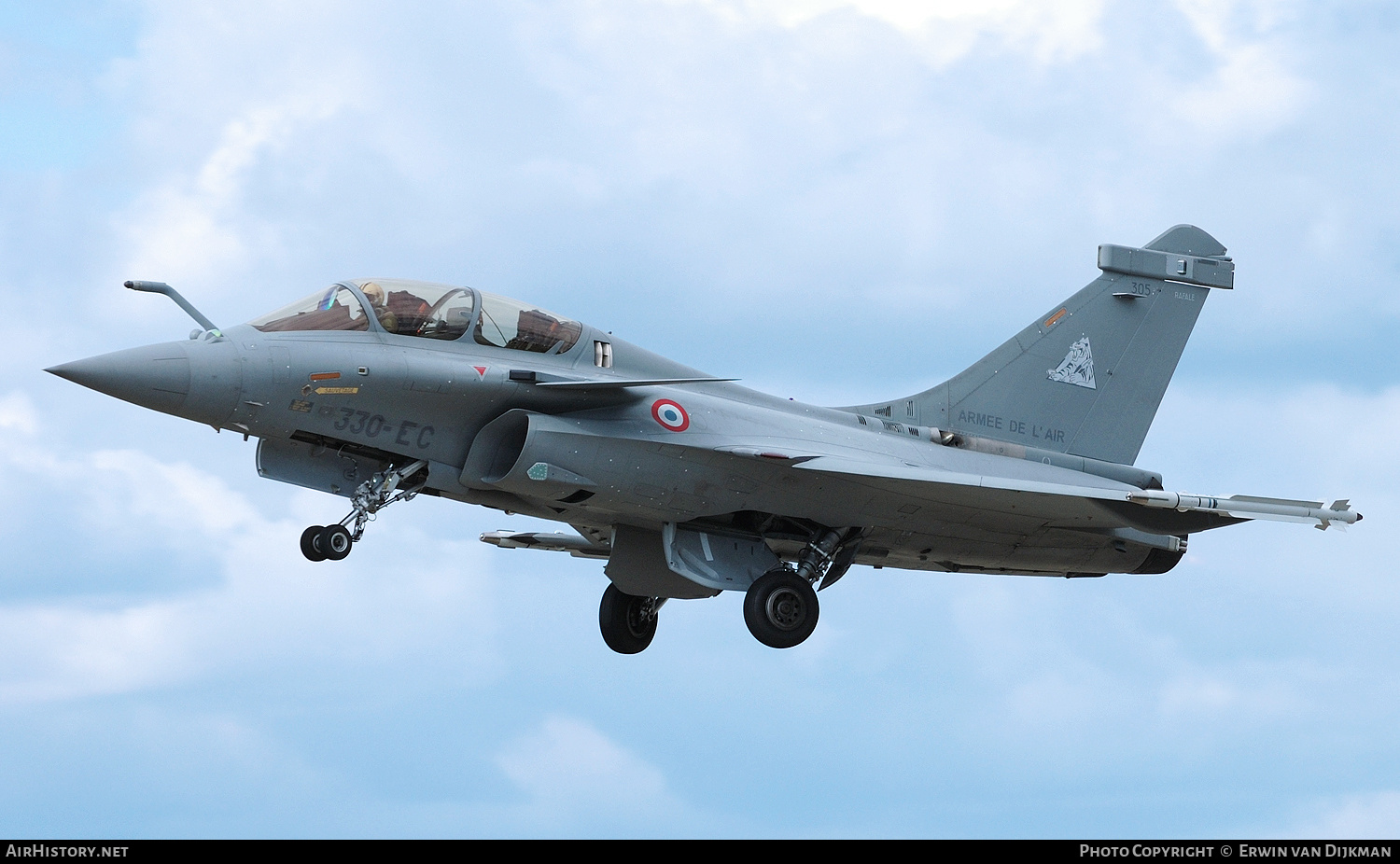 Aircraft Photo of 305 | Dassault Rafale B | France - Air Force | AirHistory.net #810376