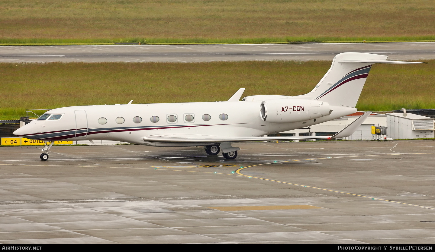 Aircraft Photo of A7-CGN | Gulfstream Aerospace G650ER (G-VI) | AirHistory.net #810379