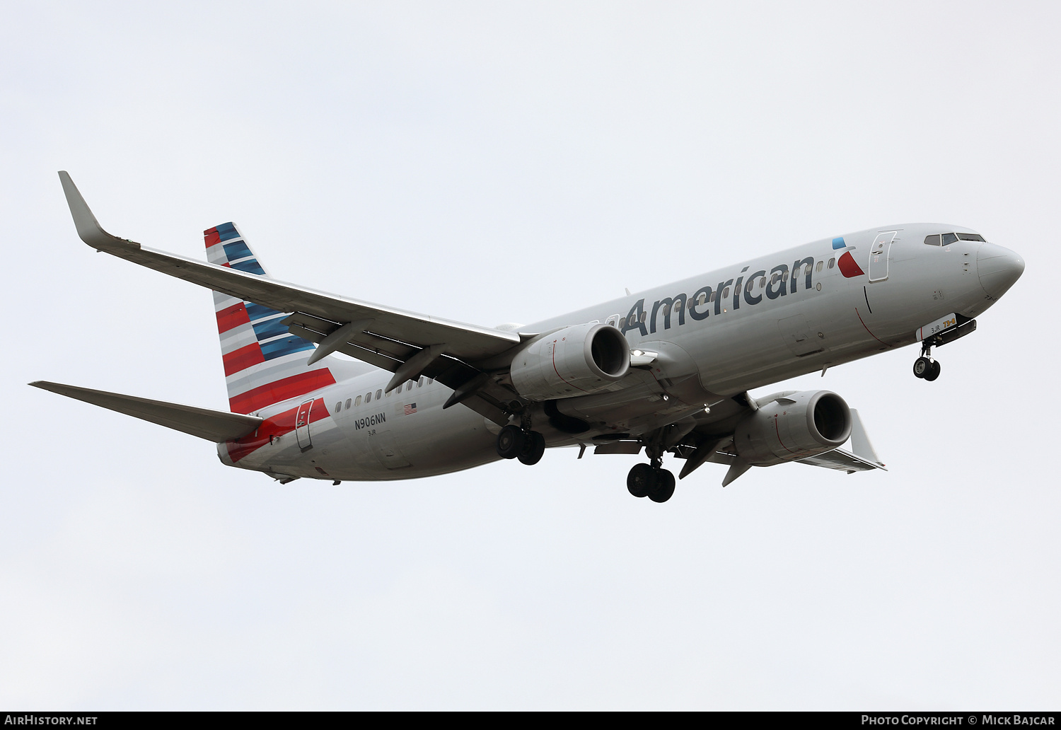 Aircraft Photo of N906NN | Boeing 737-823 | American Airlines | AirHistory.net #810385