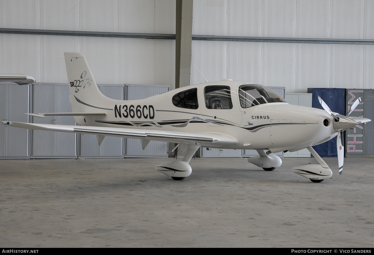 Aircraft Photo of N366CD | Cirrus SR-22 G2-GTS | AirHistory.net #810386