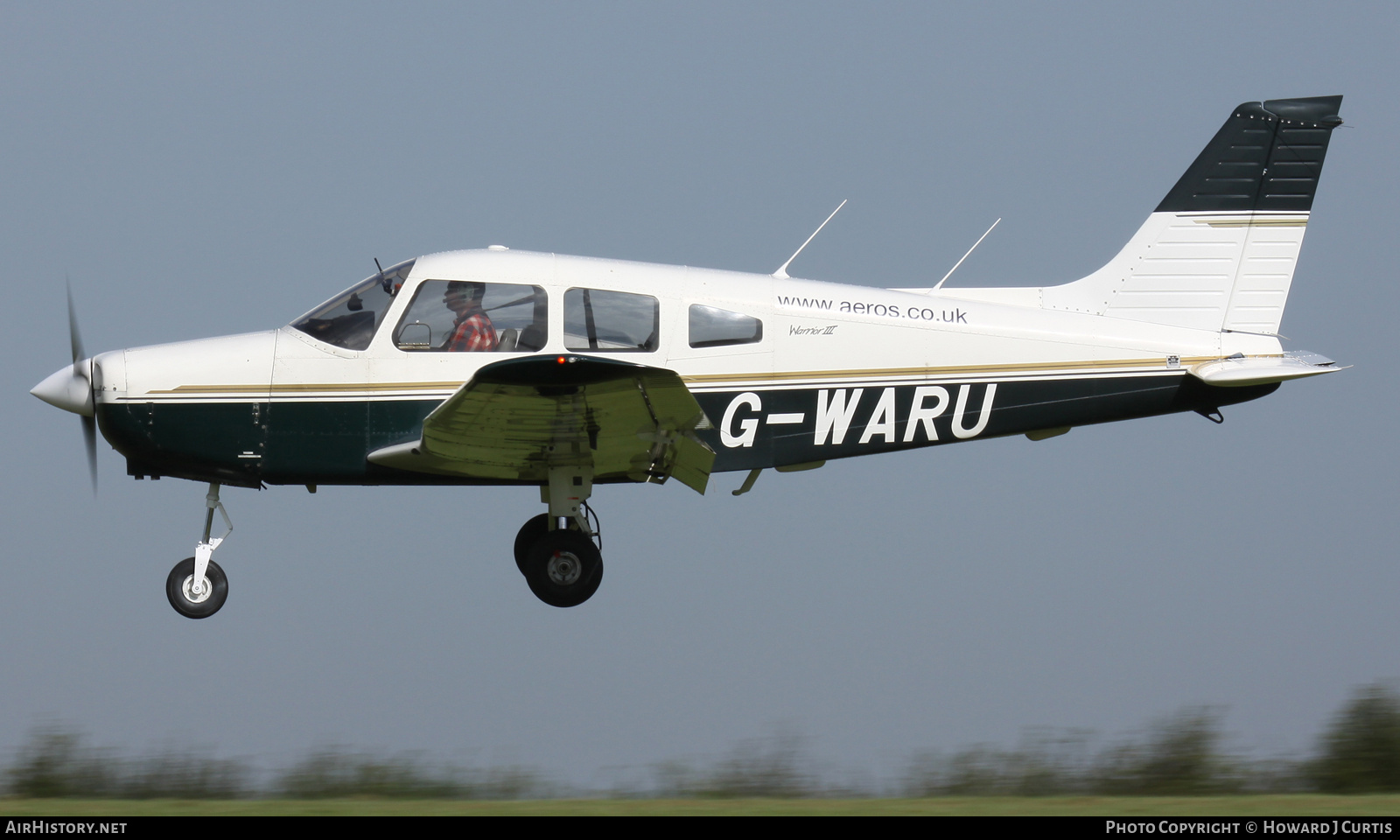 Aircraft Photo of G-WARU | Piper PA-28-161 Cherokee Warrior III | Aeros Leasing | AirHistory.net #810398