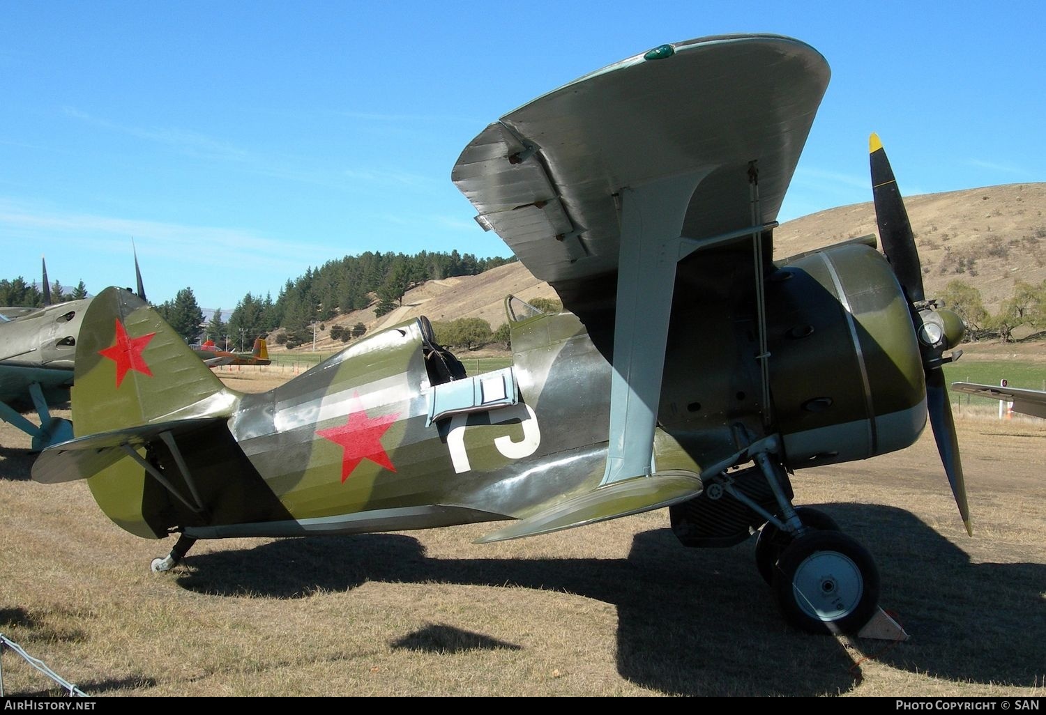Aircraft Photo of ZK-JKM | Polikarpov I-153 | Soviet Union - Air Force | AirHistory.net #810402