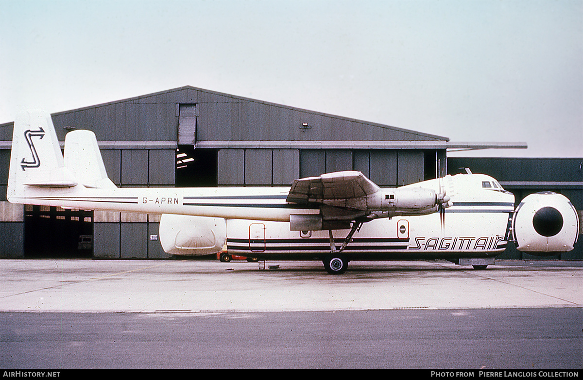 Aircraft Photo of G-APRN | Armstrong Whitworth AW-650 Argosy 102 | Sagittair | AirHistory.net #810404