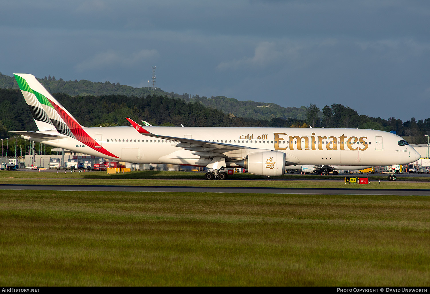 Aircraft Photo of A6-EXD | Airbus A350-941 | Emirates | AirHistory.net #810422