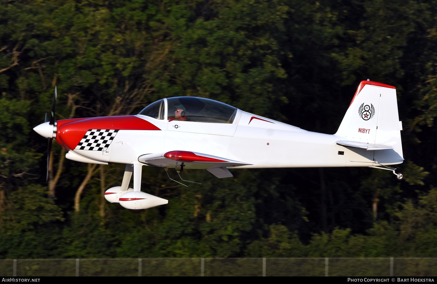 Aircraft Photo of N18YT | Van's RV-8 | AirHistory.net #810430