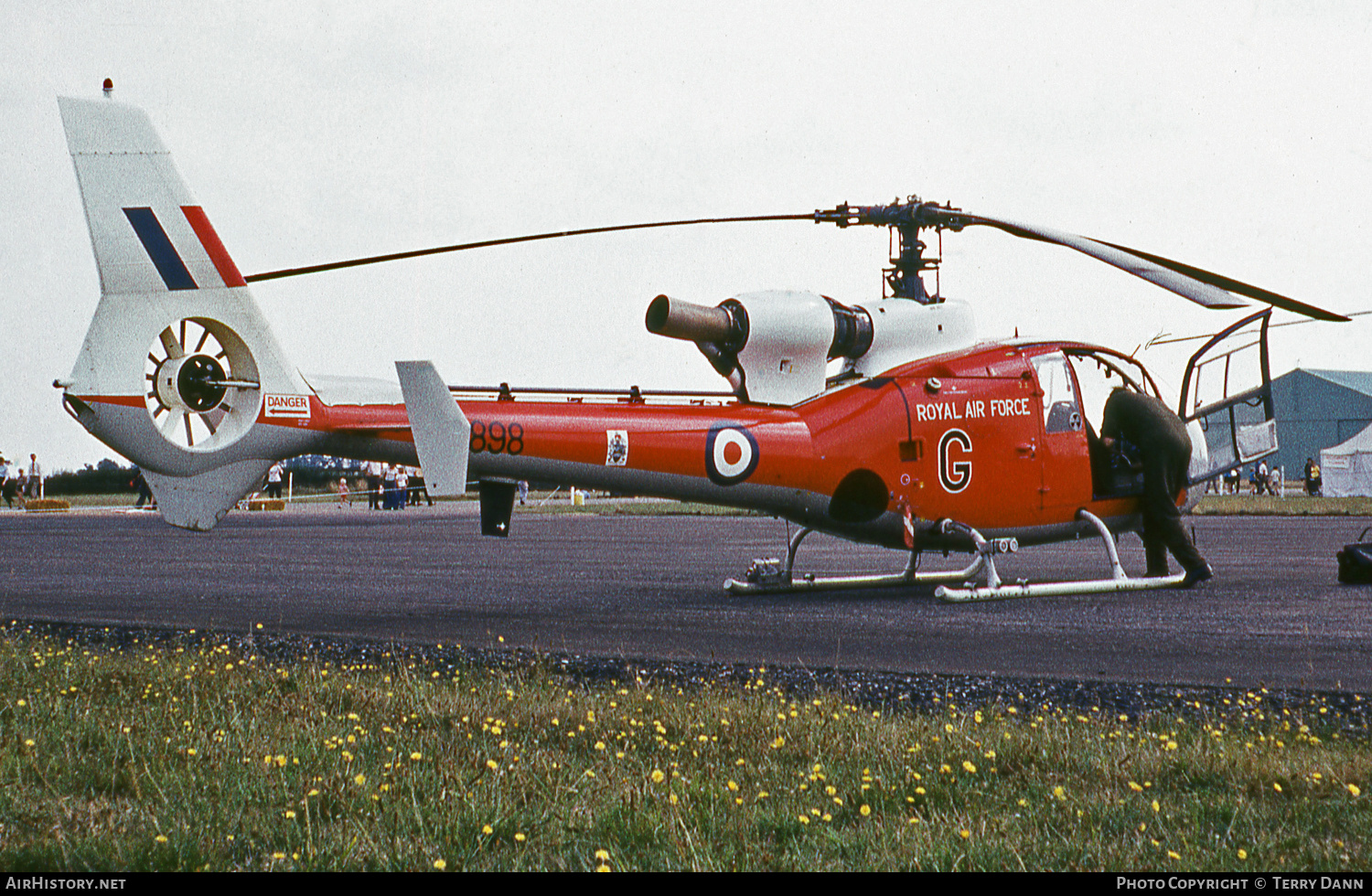 Aircraft Photo of XW898 | Aerospatiale SA-341D Gazelle HT3 | UK - Air Force | AirHistory.net #810434
