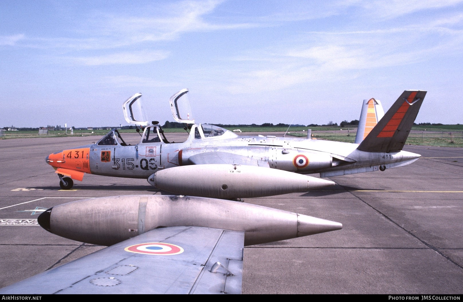 Aircraft Photo of 431 | Fouga CM-170R Magister | France - Air Force | AirHistory.net #810449