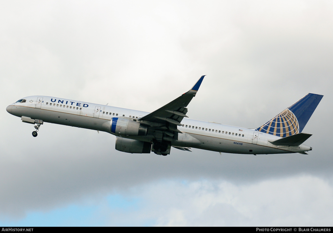 Aircraft Photo of N14118 | Boeing 757-224 | United Airlines | AirHistory.net #810459