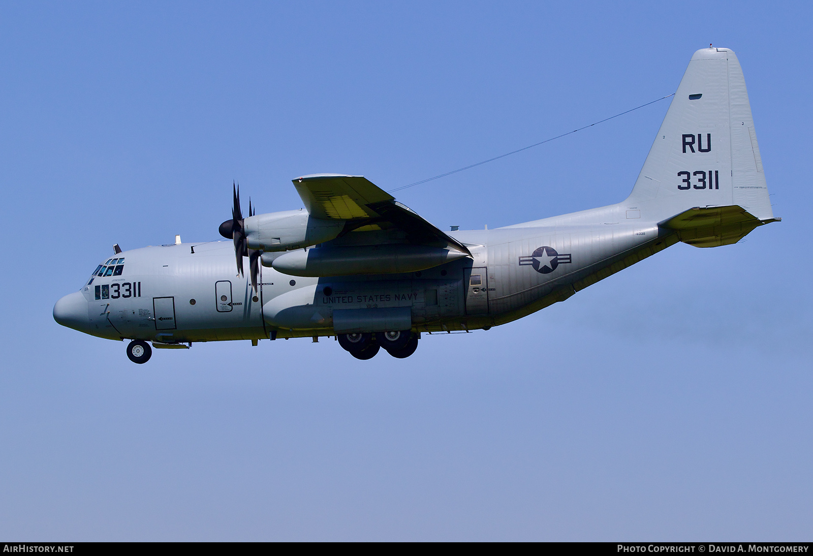 Aircraft Photo of 163311 / 3311 | Lockheed C-130T Hercules (L-382) | USA - Navy | AirHistory.net #810461