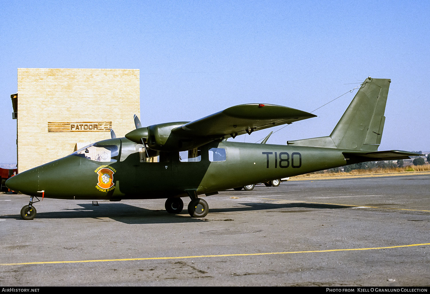 Aircraft Photo of T180 | Partenavia P-68C-TC | Bophuthatswana - Air Force | AirHistory.net #810473