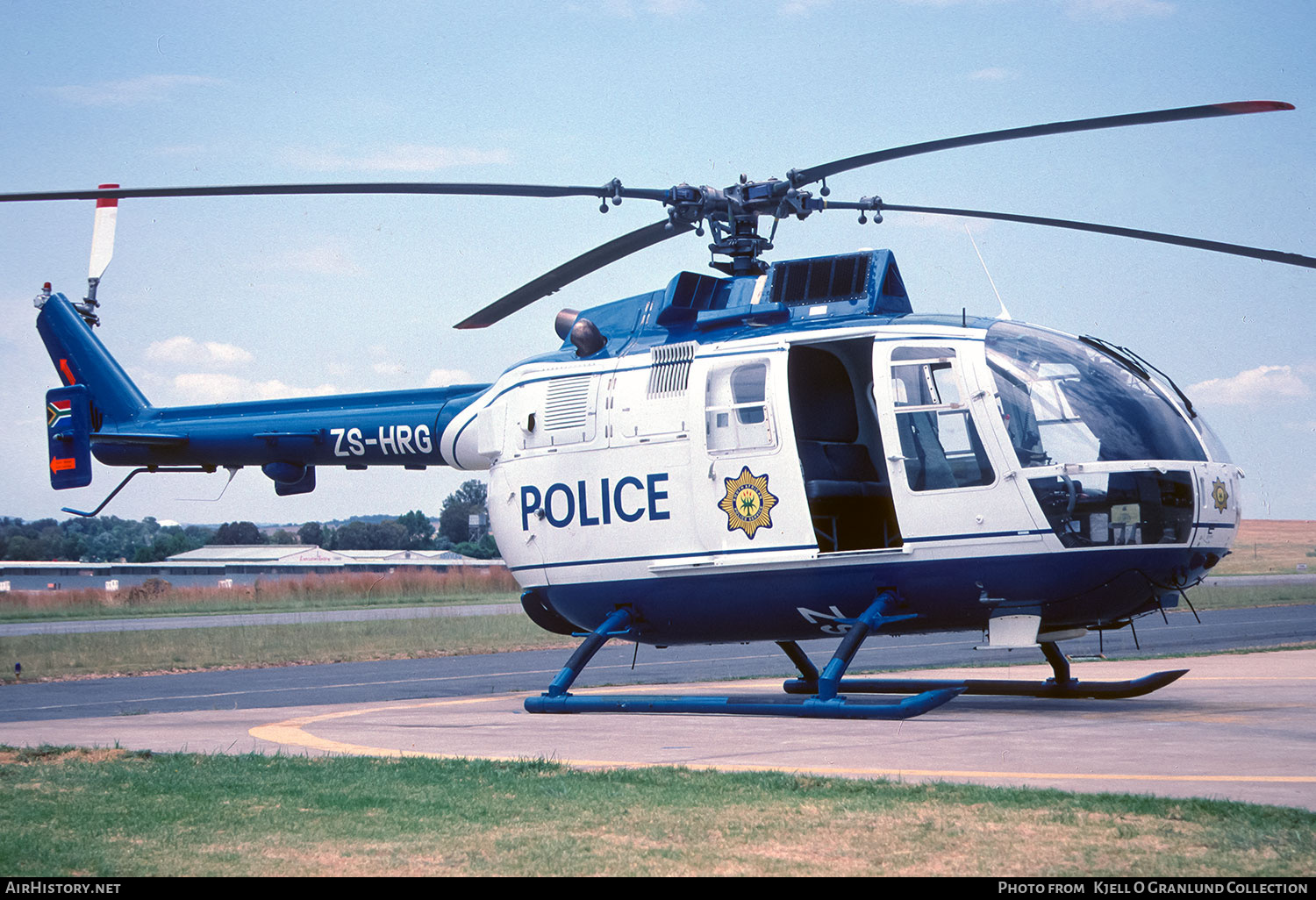 Aircraft Photo of ZS-HRG | MBB BO-105CBS | SAP - South African Police | AirHistory.net #810478