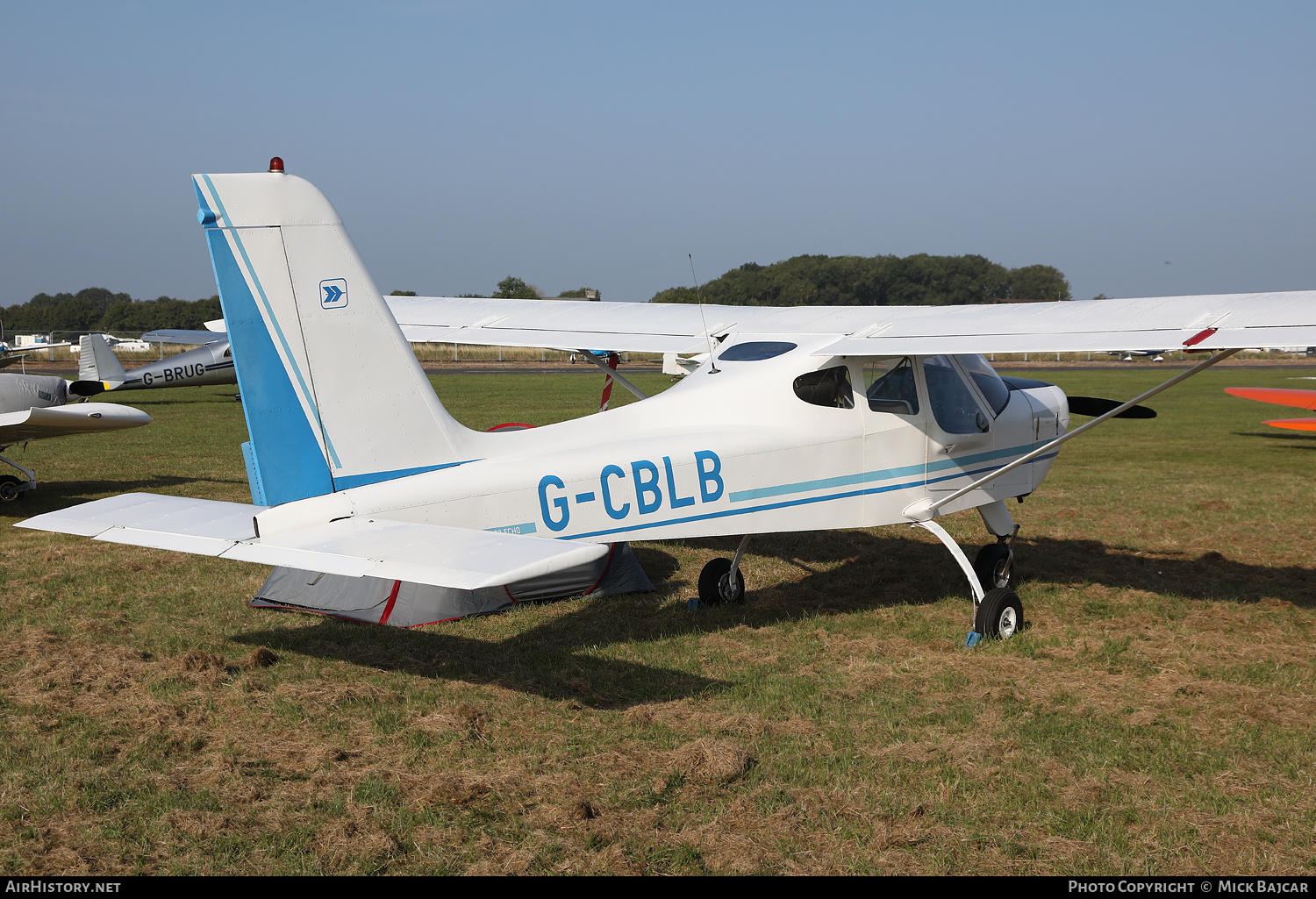 Aircraft Photo of G-CBLB | Tecnam P-92EM Echo | AirHistory.net #810485