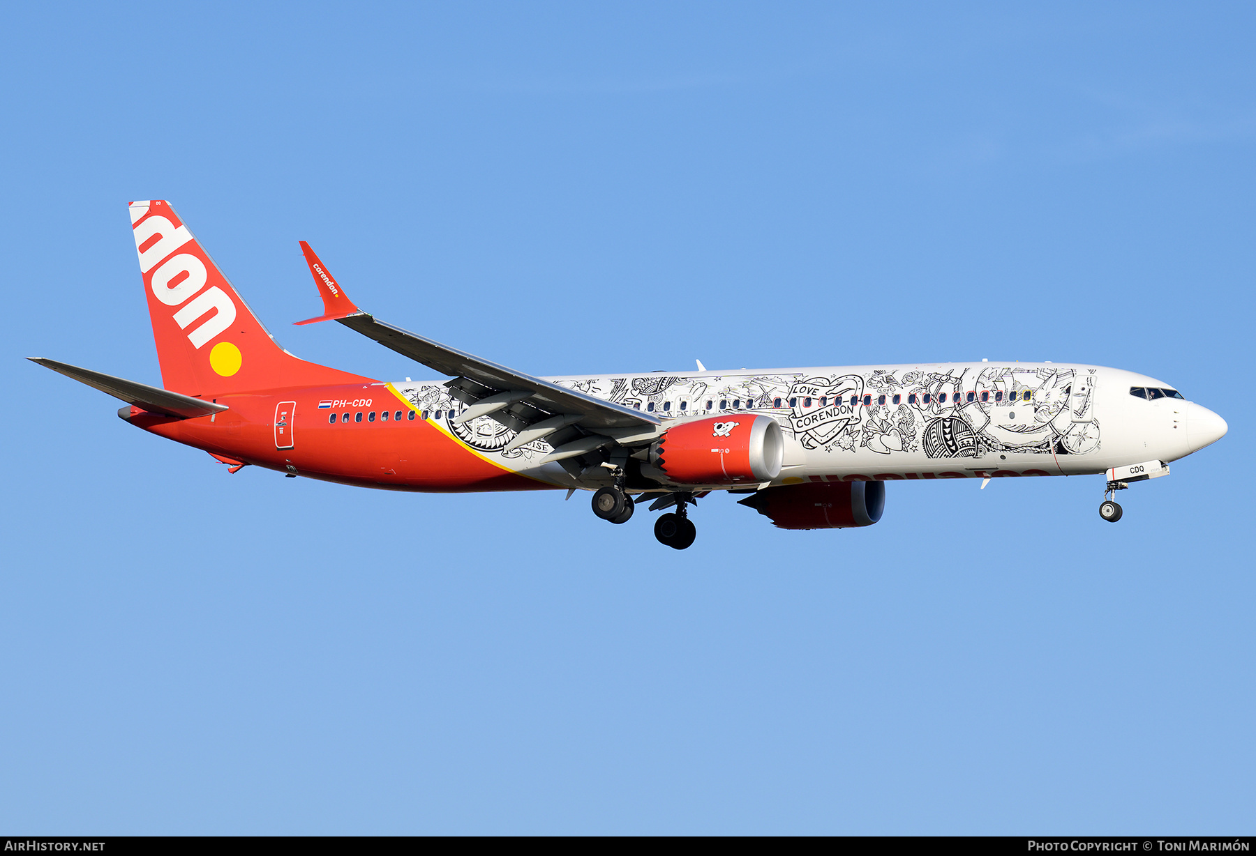 Aircraft Photo of PH-CDQ | Boeing 737-9 Max 9 | Corendon Dutch Airlines | AirHistory.net #810487