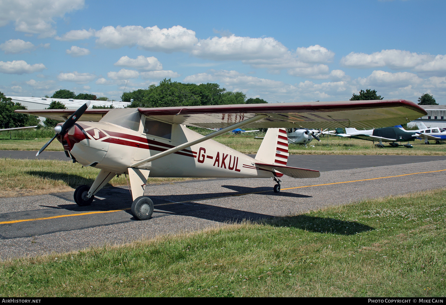 Aircraft Photo of G-AKUL | Luscombe 8A Silvaire | AirHistory.net #810501