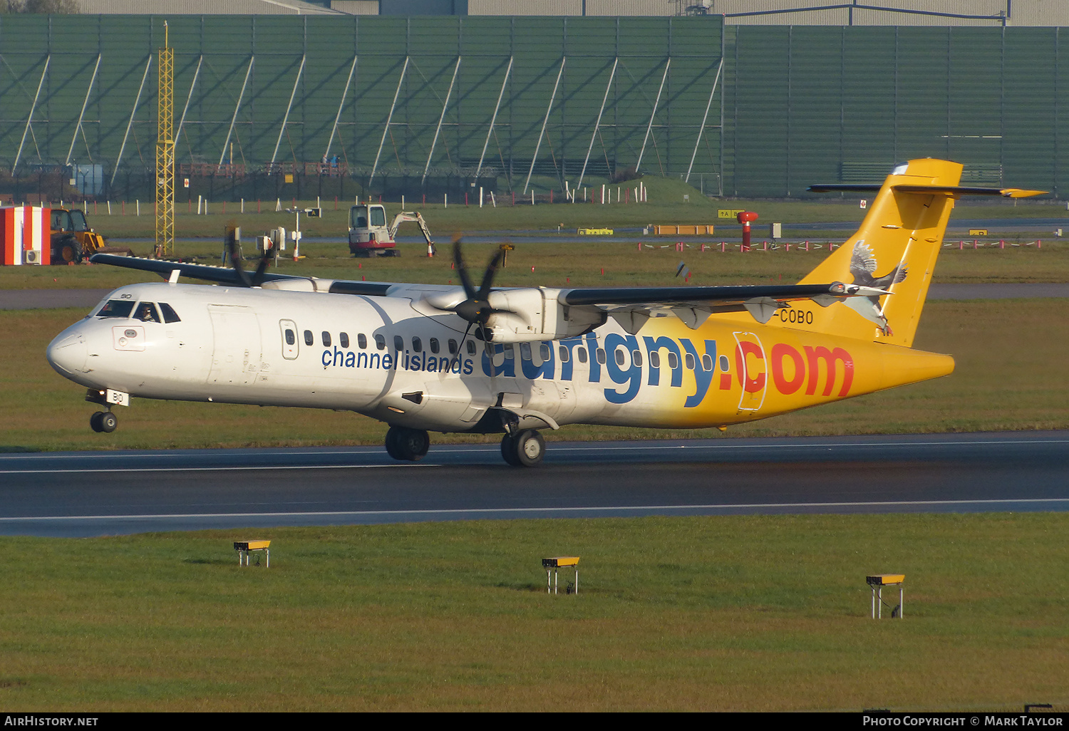 Aircraft Photo of G-COBO | ATR ATR-72-500 (ATR-72-212A) | Aurigny Air Services | AirHistory.net #810509