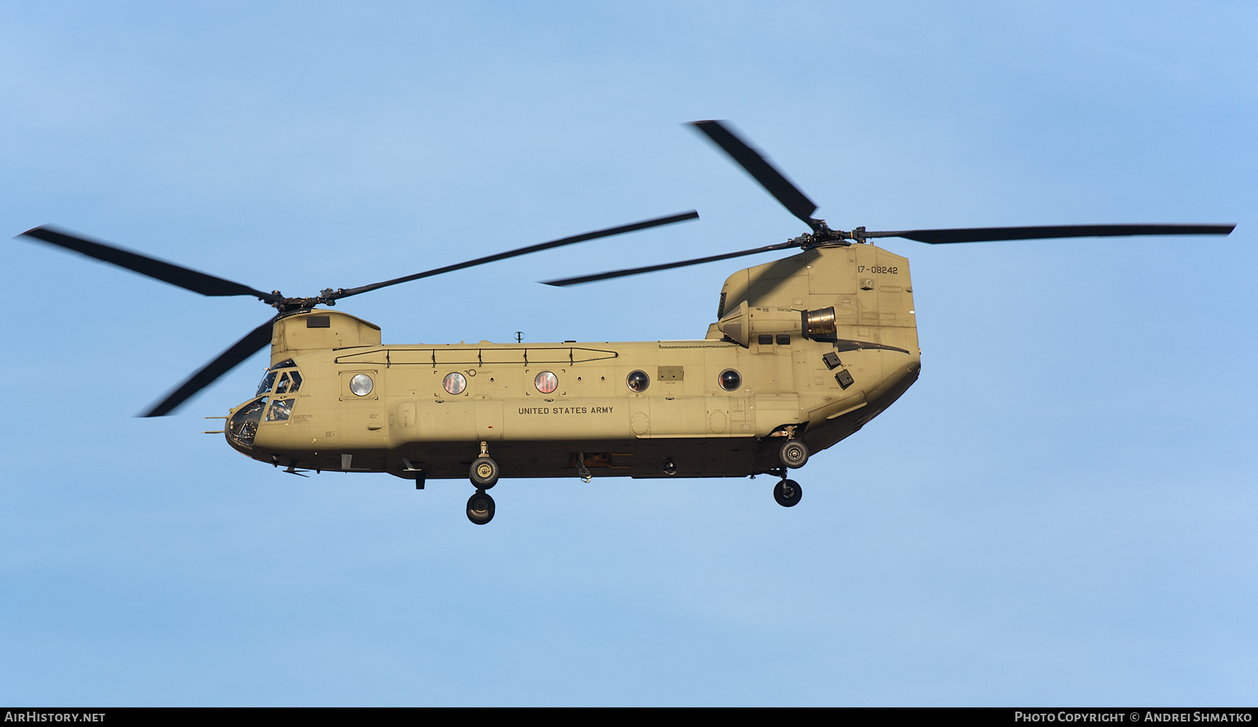 Aircraft Photo of 17-8242 | Boeing CH-47F Chinook (414) | USA - Army | AirHistory.net #810517