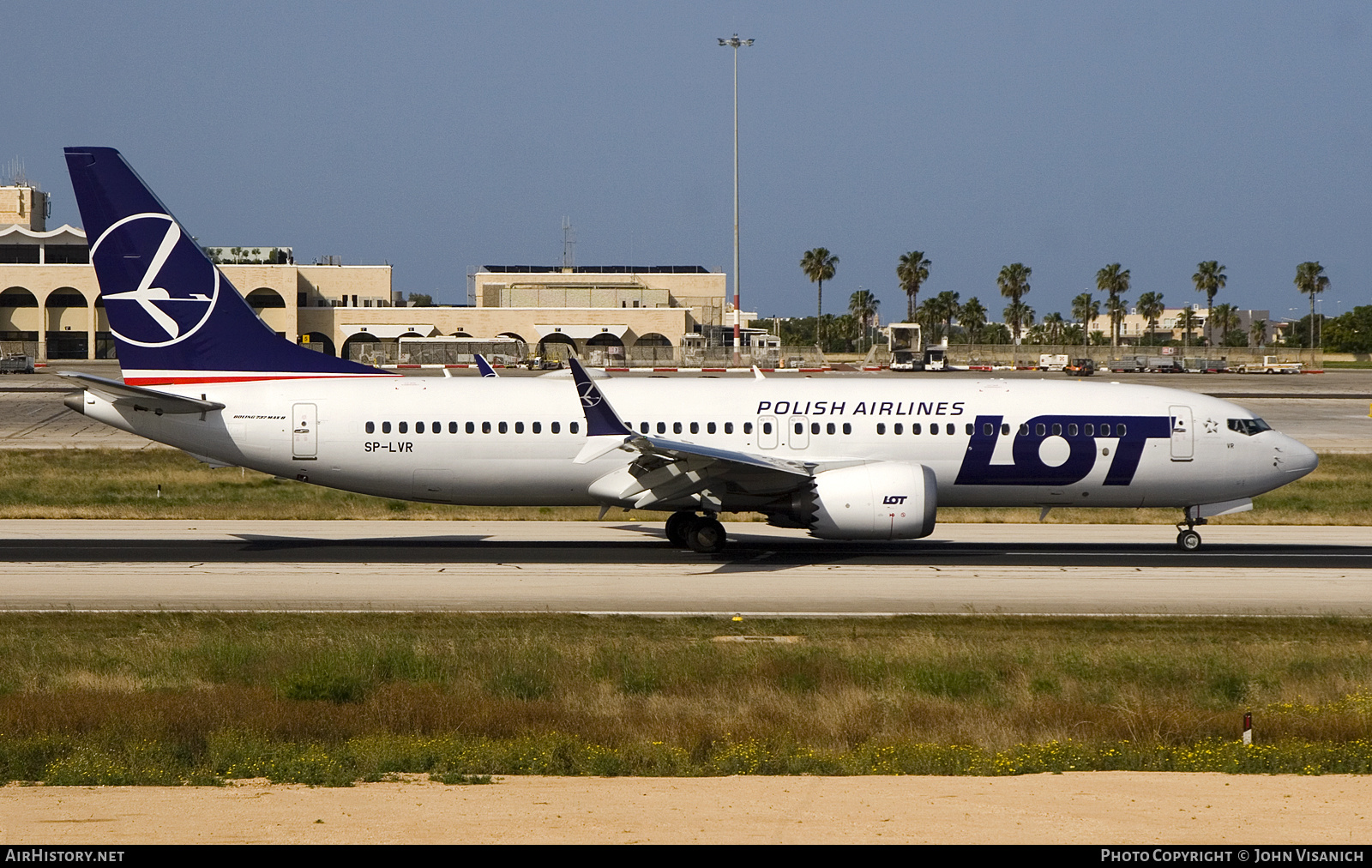Aircraft Photo of SP-LVR | Boeing 737-8 Max 8 | LOT Polish Airlines - Polskie Linie Lotnicze | AirHistory.net #810529