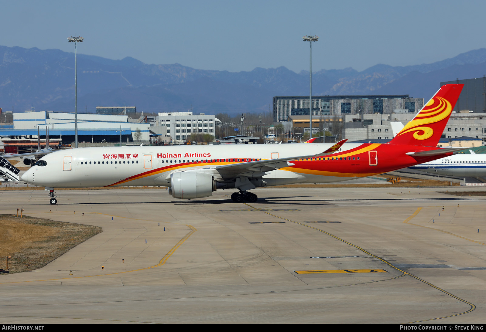 Aircraft Photo of B-1069 | Airbus A350-941 | Hainan Airlines | AirHistory.net #810543