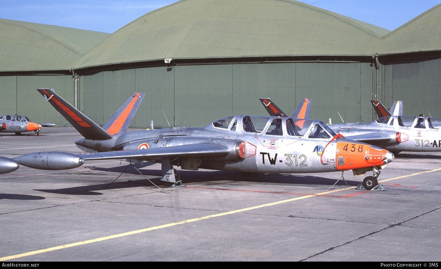 Aircraft Photo of 438 | Fouga CM-170R Magister | France - Air Force | AirHistory.net #810601