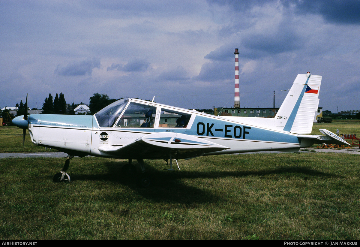 Aircraft Photo of OK-EOF | Zlin Z-43 | AirHistory.net #810605