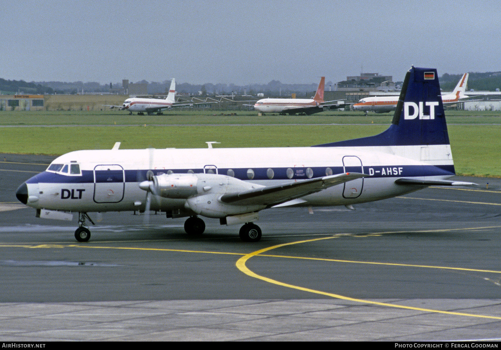 Aircraft Photo of D-AHSF | British Aerospace BAe-748 Srs2B/378 | DLT - Deutsche Luftverkehrsgesellschaft | AirHistory.net #810616