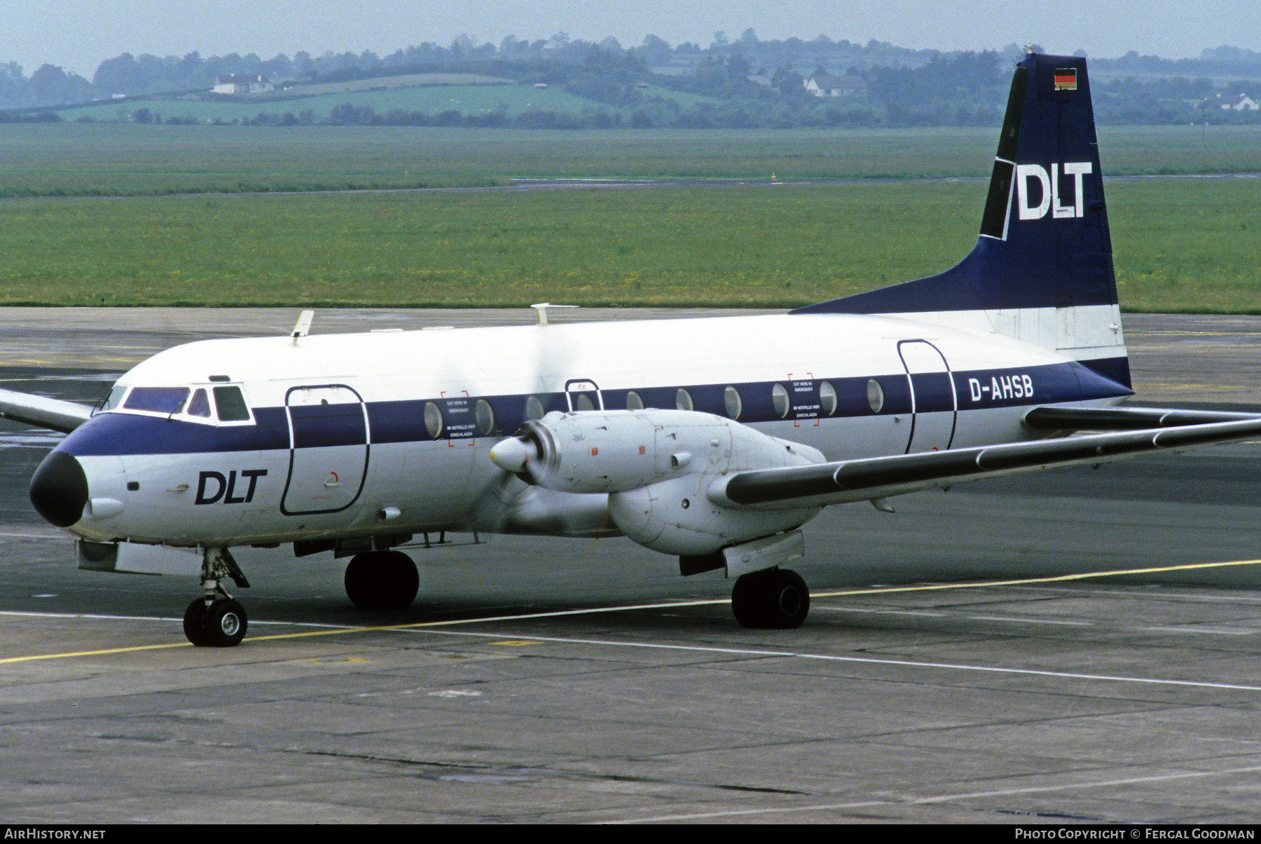 Aircraft Photo of D-AHSB | British Aerospace BAe-748 Srs2B/378 | DLT - Deutsche Luftverkehrsgesellschaft | AirHistory.net #810617