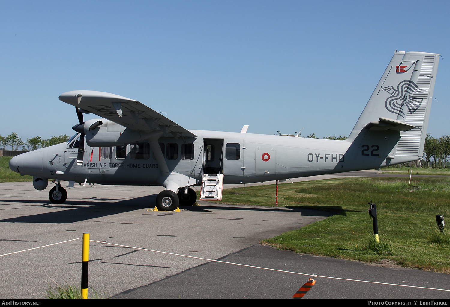 Aircraft Photo of OY-FHD | De Havilland Canada DHC-6-300 Twin Otter | Denmark - Air Force | AirHistory.net #810622