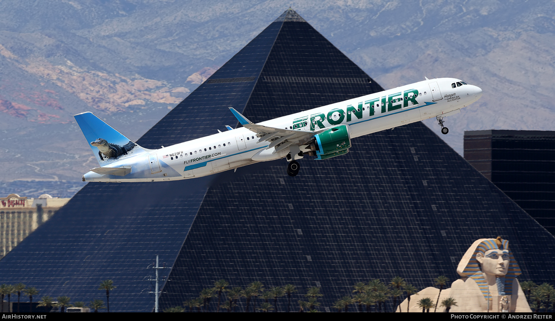 Aircraft Photo of N629FR | Airbus A321-271NX | Frontier Airlines | AirHistory.net #810636