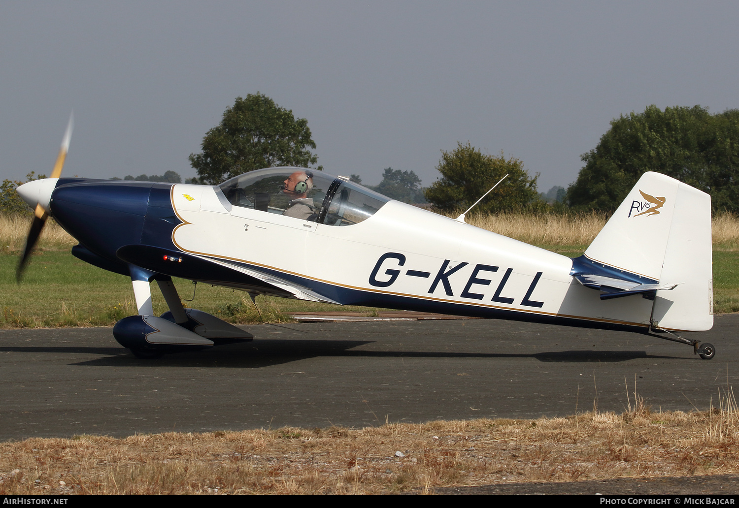 Aircraft Photo of G-KELL | Van's RV-6 | AirHistory.net #810639