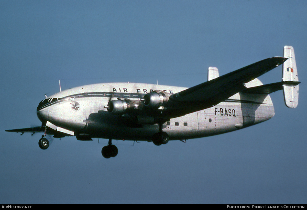Aircraft Photo of F-BASQ | Bréguet 763 Provence | Air France | AirHistory.net #810656