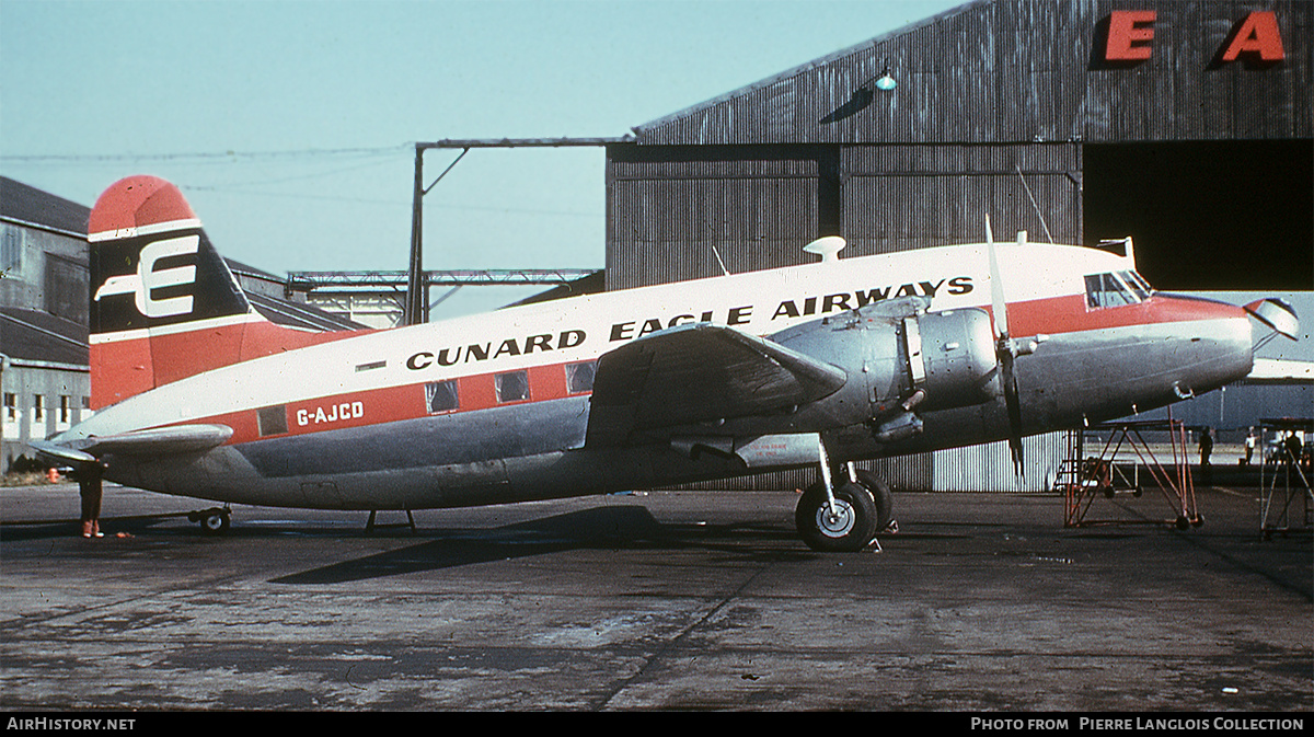 Aircraft Photo of G-AJCD | Vickers 610 Viking 1B | Cunard Eagle Airways | AirHistory.net #810672