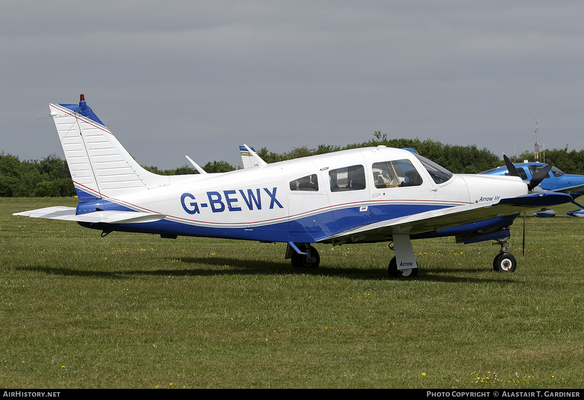 Aircraft Photo of G-BEWX | Piper PA-28R-201 Cherokee Arrow III | AirHistory.net #810675