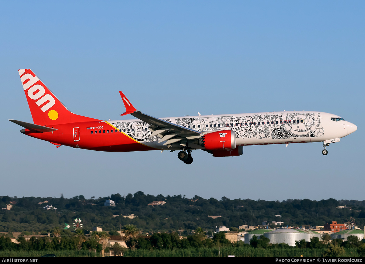 Aircraft Photo of PH-CDQ | Boeing 737-9 Max 9 | Corendon Dutch Airlines | AirHistory.net #810694