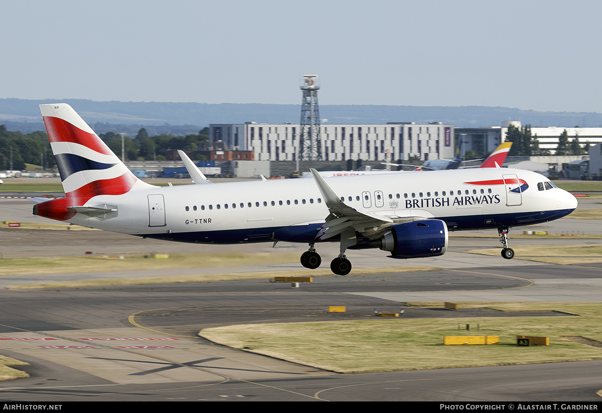Aircraft Photo of G-TTNR | Airbus A320-251N | British Airways | AirHistory.net #810723