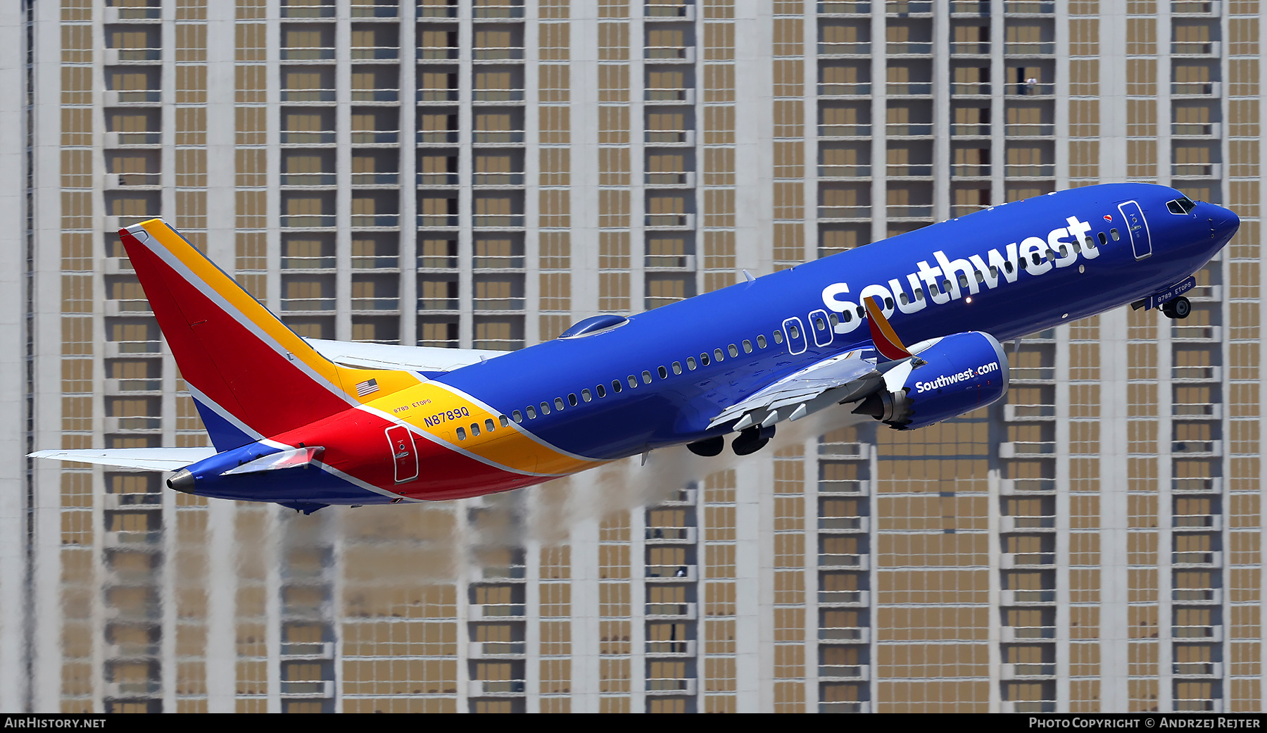 Aircraft Photo of N8789Q | Boeing 737-8 Max 8 | Southwest Airlines | AirHistory.net #810726