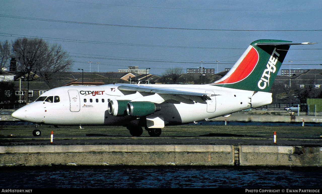 Aircraft Photo of EI-CPY | British Aerospace BAe-146-100 | CityJet | AirHistory.net #810736