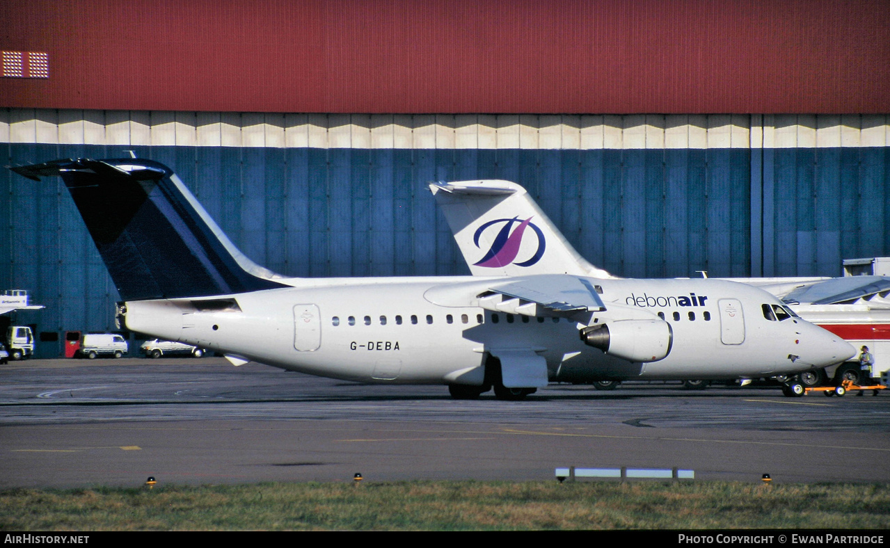 Aircraft Photo of G-DEBA | British Aerospace BAe-146-200A | Lufthansa CityLine | AirHistory.net #810739