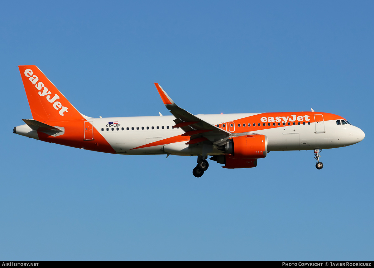 Aircraft Photo of OE-LUF | Airbus A320-251N | EasyJet | AirHistory.net #810741
