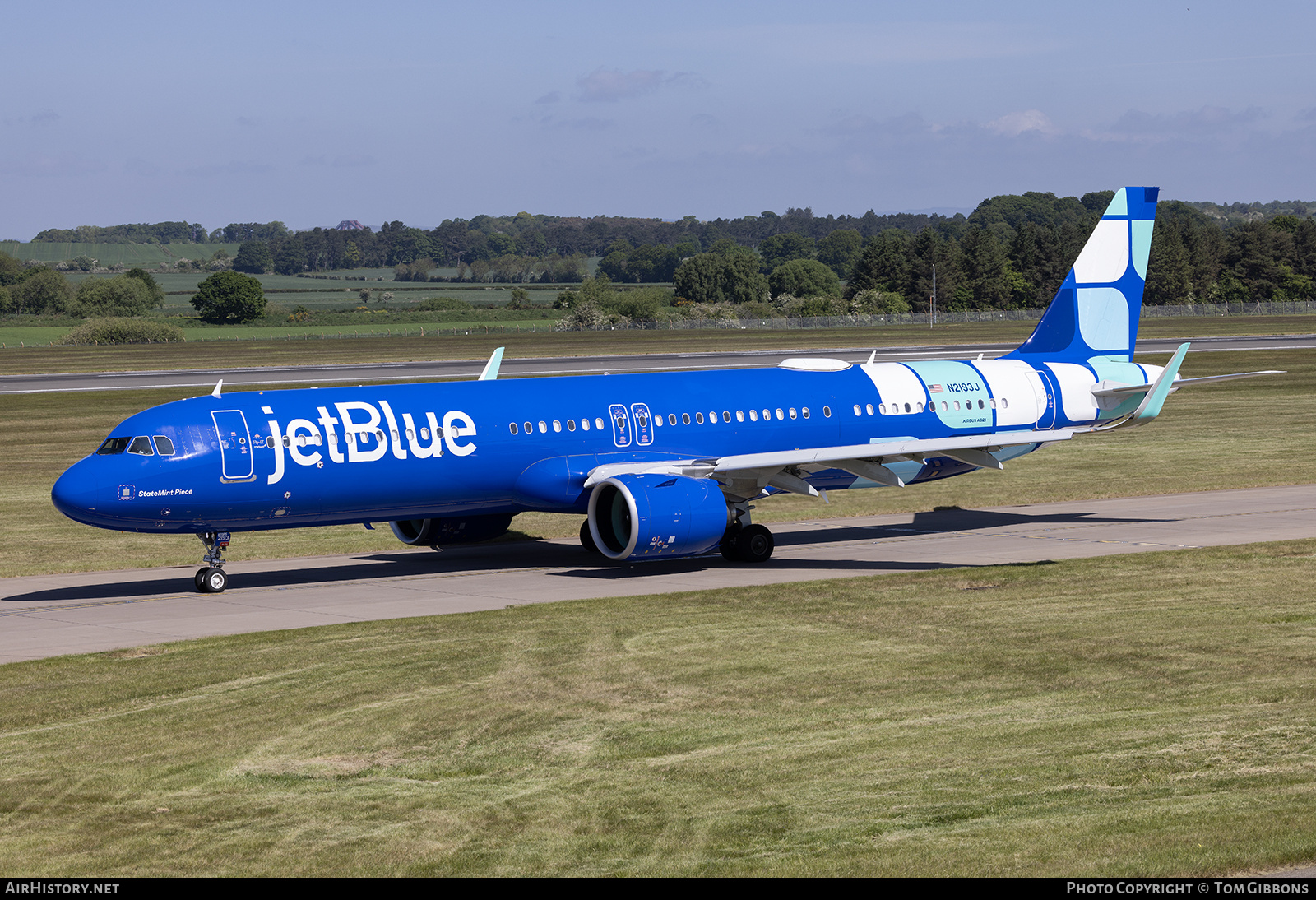 Aircraft Photo of N2193J | Airbus A321-271NX | JetBlue Airways | AirHistory.net #810744