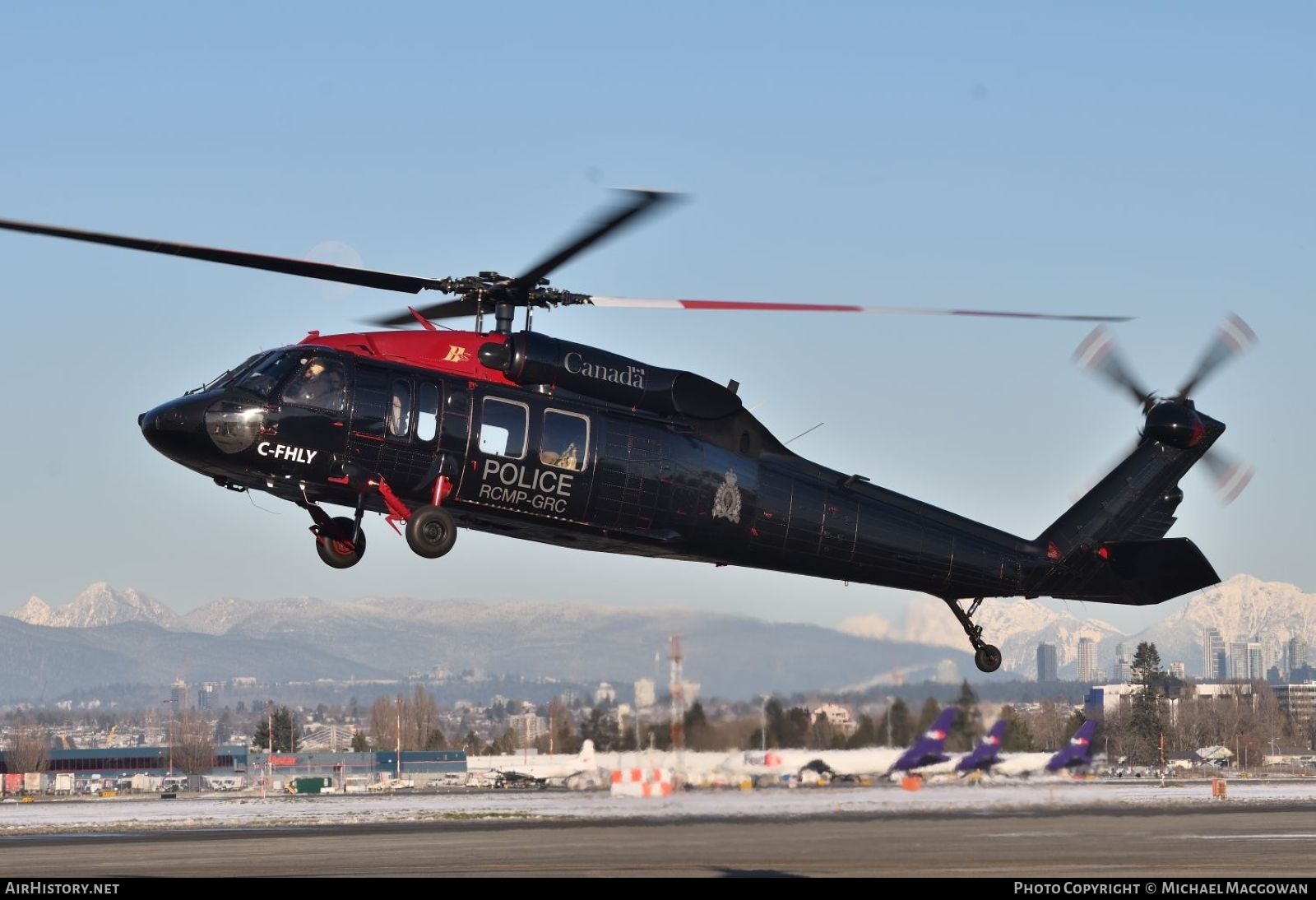 Aircraft Photo of C-FHLY | Sikorsky UH-60A Black Hawk (S-70A) | Royal Canadian Mounted Police | AirHistory.net #810764