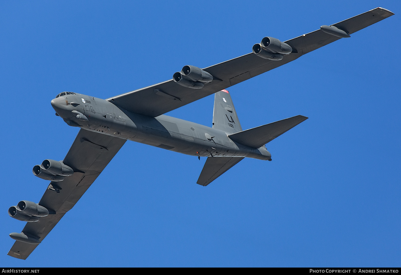 Aircraft Photo of 60-0021 / AF60-021 | Boeing B-52H Stratofortress | USA - Air Force | AirHistory.net #810765