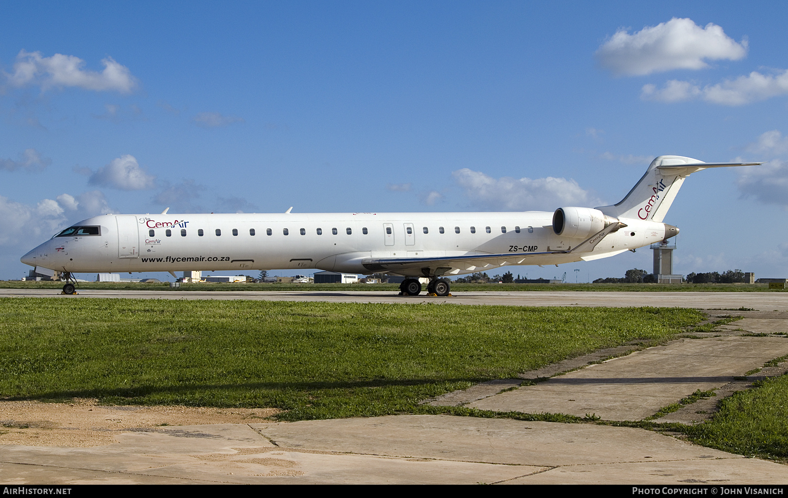Aircraft Photo of ZS-CMP | Bombardier CRJ-900ER (CL-600-2D24) | CemAir | AirHistory.net #810790