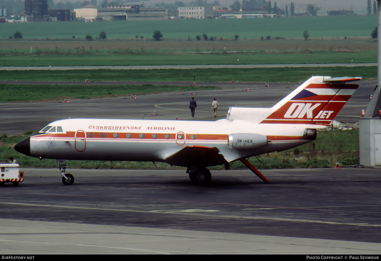 Aircraft Photo of OK-HER | Yakovlev Yak-40K | ČSA - Československé Aerolinie - Czechoslovak Airlines | AirHistory.net #810796