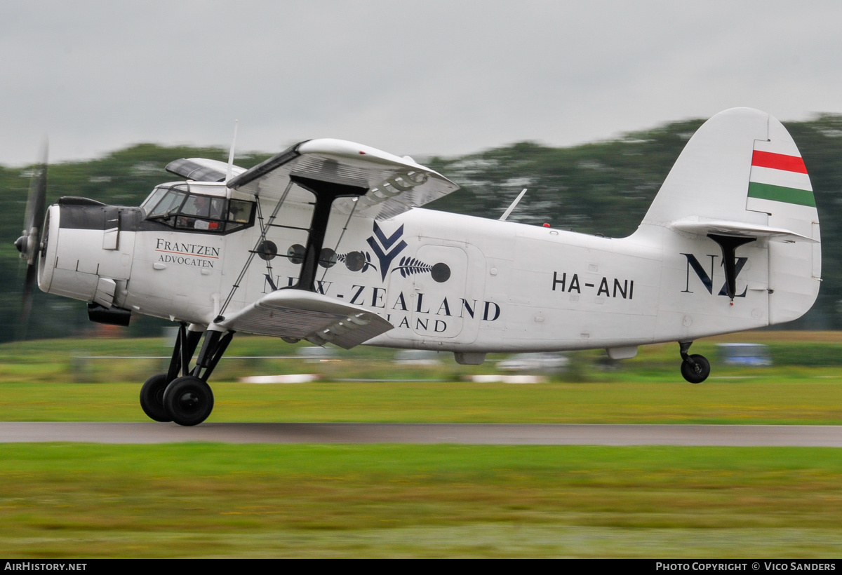 Aircraft Photo of HA-ANI | Antonov An-2P | AirHistory.net #810802
