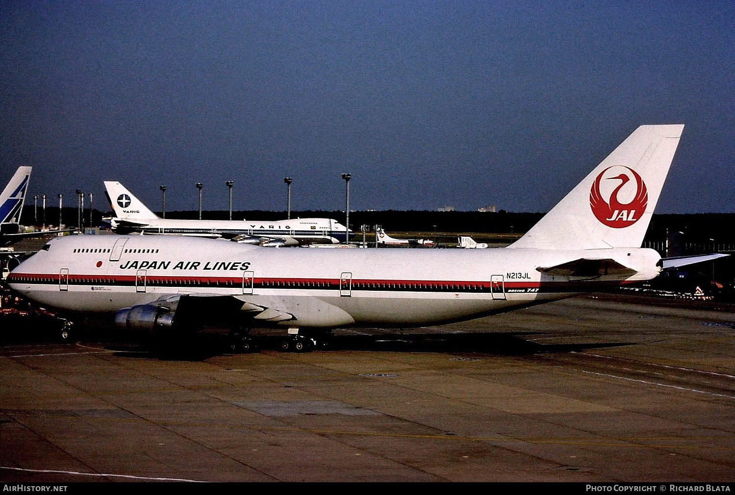 Aircraft Photo of N213JL | Boeing 747-346 | Japan Air Lines - JAL | AirHistory.net #810826