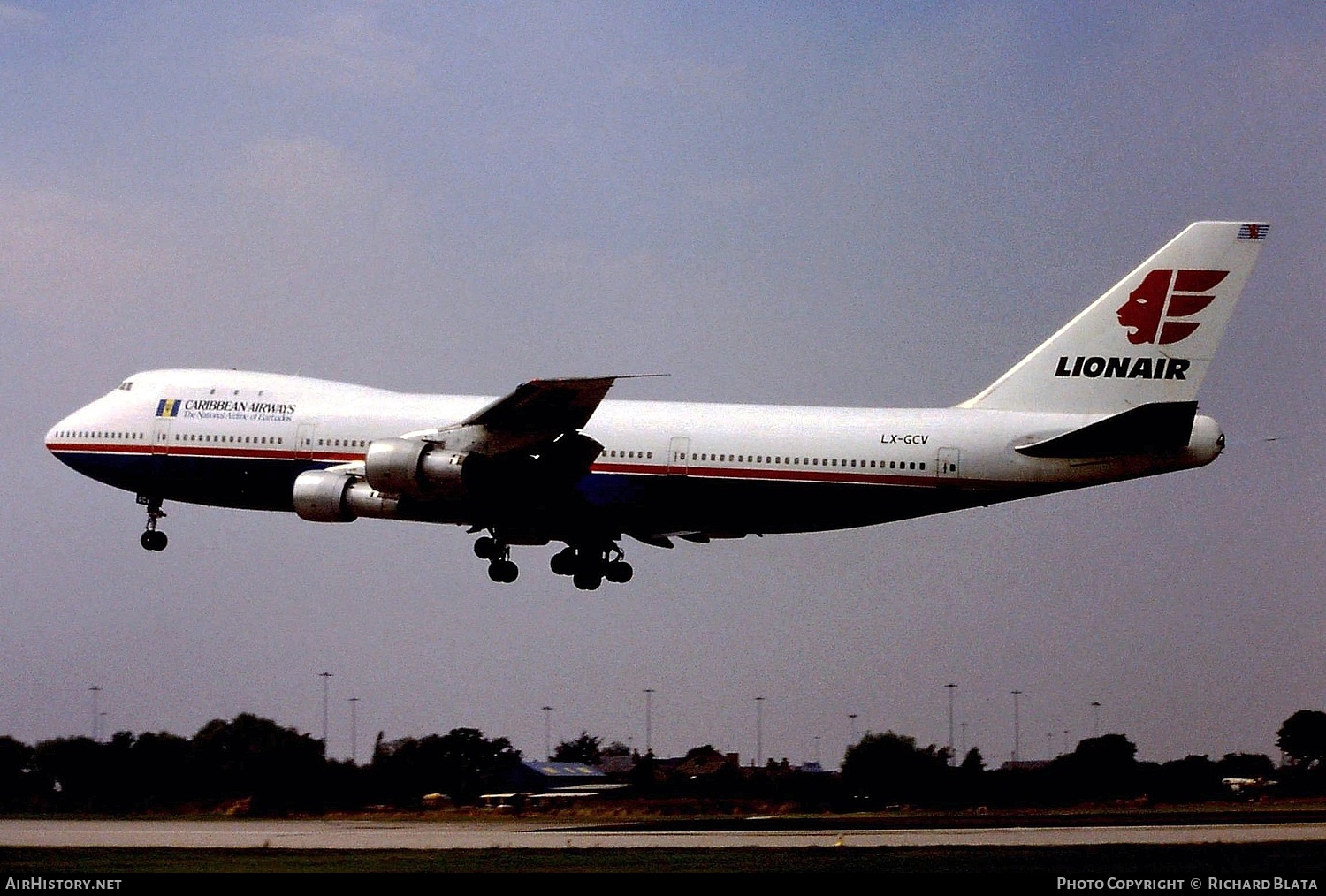 Aircraft Photo of LX-GCV | Boeing 747-121 | Caribbean Airways | AirHistory.net #810827