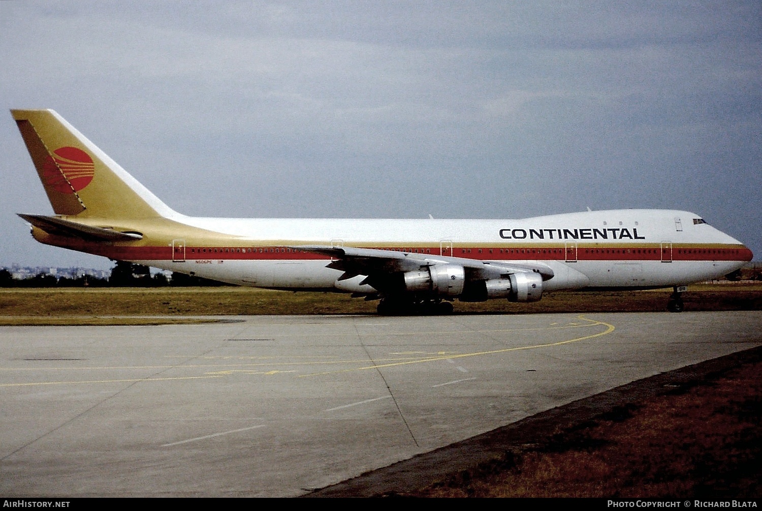 Aircraft Photo of N606PE | Boeing 747-143 | Continental Airlines | AirHistory.net #810829